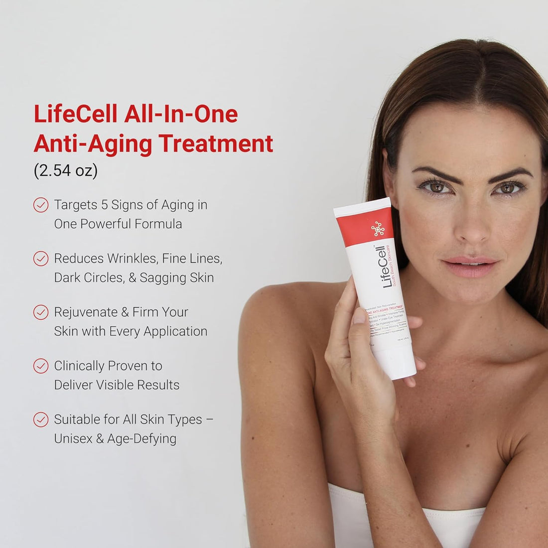 LifeCell Ultra Concentrated All In One Anti-Aging Cream 2.54 oz / 75 ml